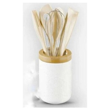 naturalove porselen hazneli 6 parca bambu mutfak takimi fiyati