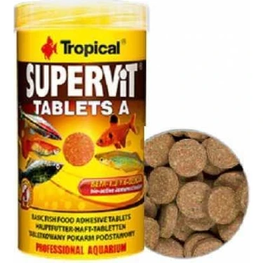 Tropıcal Supervit Tablets A 100ADET (Açık Ozel