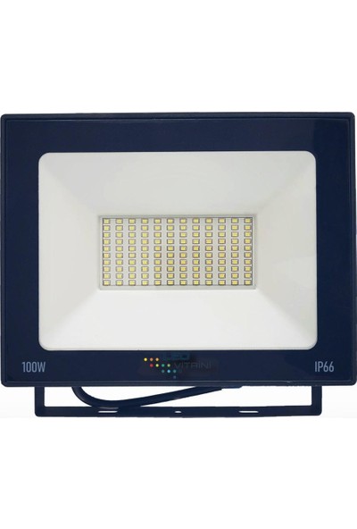 LED Vitrini 100W LED Projektör Beyaz 6500K Beyaz Işık