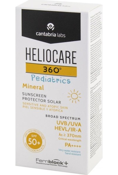 Heliocare 360 Pediatrics Mineral Güneş Koruyucu SPF50 50 ml