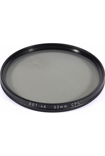 Ggt Nikon 18-55 Lens Için 52MM Cpl Polarize Filtre