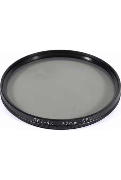Ggt Nikon 35MM F/1.8 Lens Için 52MM Cpl Polarize Filtre