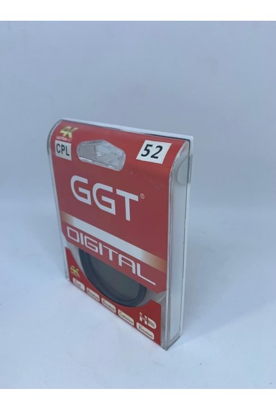 Ggt Nikon 35MM F/1.8 Lens Için 52MM Cpl Polarize Filtre