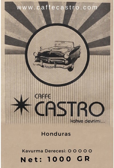 Castro Honduras Shg Kahve 1 kg