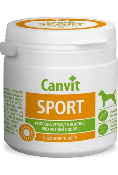 Canvit Sport Amino Asit ve Omega 3-6 Vitaminli Köpek Vitamini 100 gr