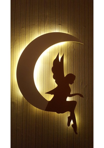 Çocuk Odası Melekli Ay Gece Lambası fiyatları