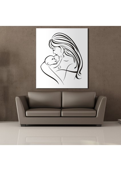 Bebeğiyle Ilgilenen Anne 170X170CM fiyatları