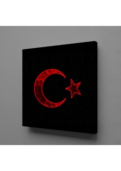 Siyah Kırmızı Bayrak 130X130CM
