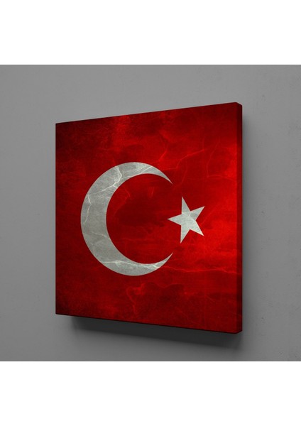 Kırmızı Beyaz Bayrak 170X170CM