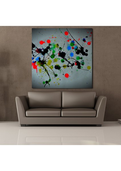 Renkli Boyalar 60X60CM