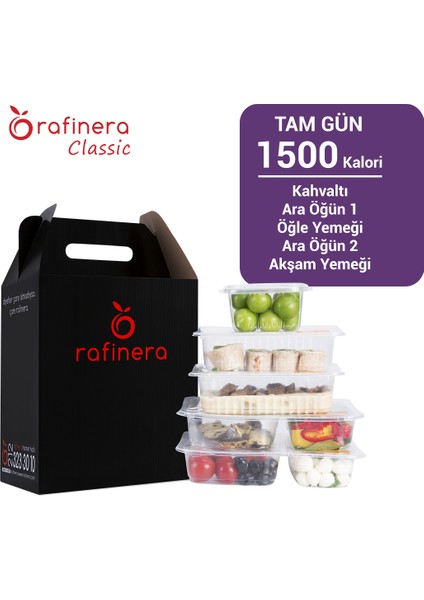 Classic 1500 Kalori Tam Günlük Paket