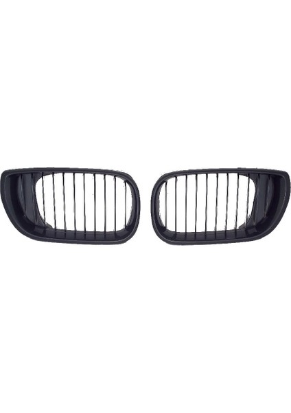 Bmw e46 lci ön panjur ızgara böbrek sedan mat siyah