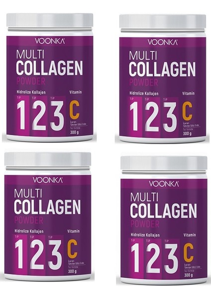 Tip 1,tip 2,tip 3 Hidrolize 300 gr X4 Adet