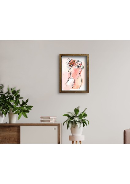 Gift Doğal Masif Ahşap Çerçeveli Tablo-81 fırsatları