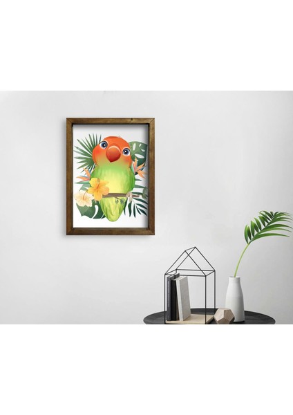 Gift Doğal Masif Ahşap Çerçeveli Tablo-61 fiyatları