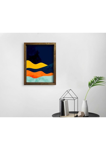 Gift Doğal Masif Ahşap Çerçeveli Tablo-42 fiyatları