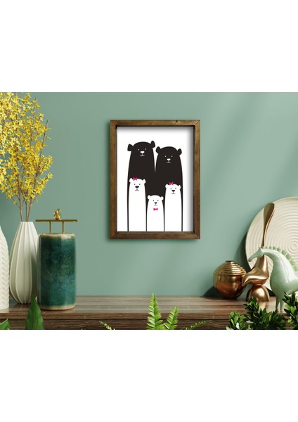Gift Doğal Masif Ahşap Çerçeveli Tablo-36 fiyatları