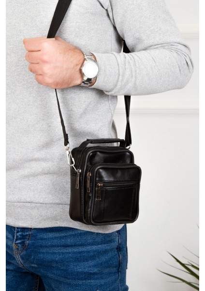 Newfull Deri Postacı Küçük Boy El Çantası