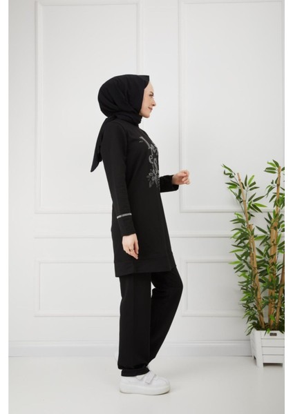 Siyah Style Taşlı Ikili Takım Ikili Takım modelleri