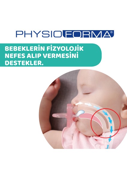 Physio Soft Kauçuk Emzik (12 Ay+)