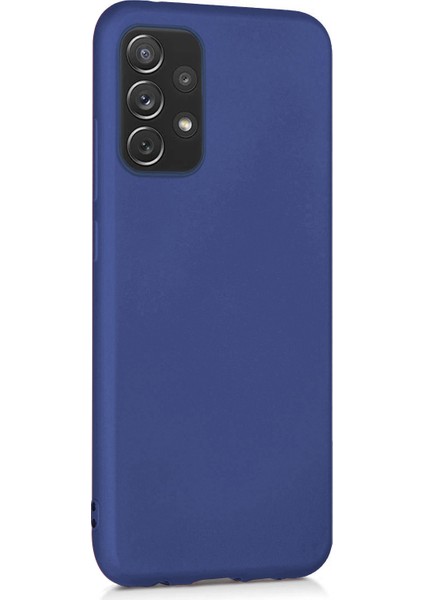 Matte Silicone Samsung Galaxy A52 Kılıf Lacivert fiyatları