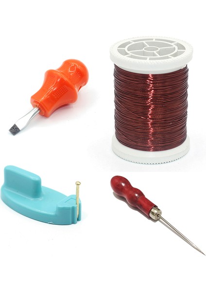 Bakır Tel 50 mt Tornavida Bız Çivi Tutma Aparatı