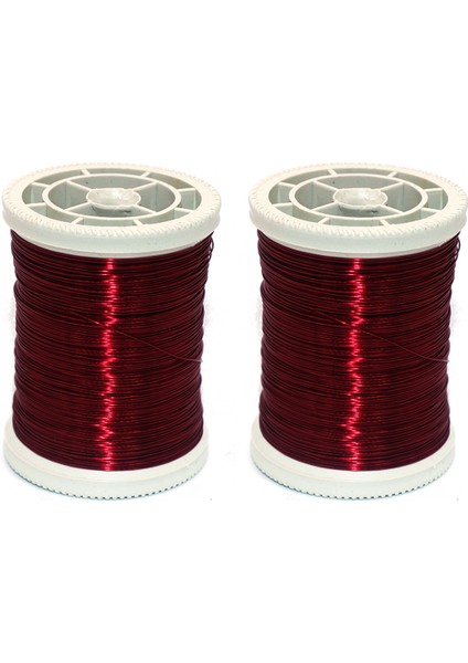 Bakır Tel 2 Adet No:5 Bordo 200 gr 300 mt
