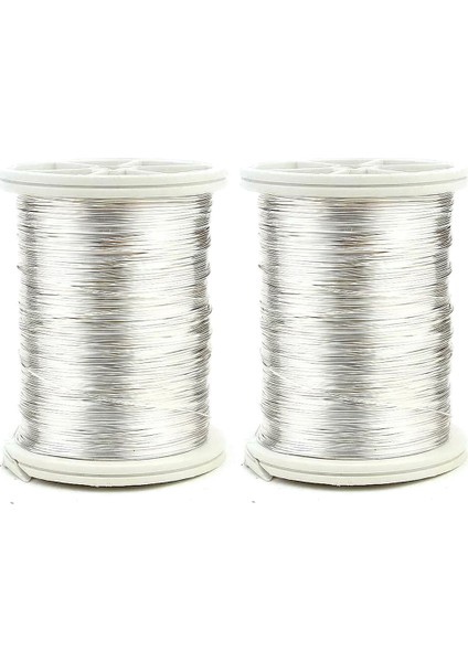 Bakır Tel 2 Adet No:3 Nikel Rengi 200 gr 300 mt