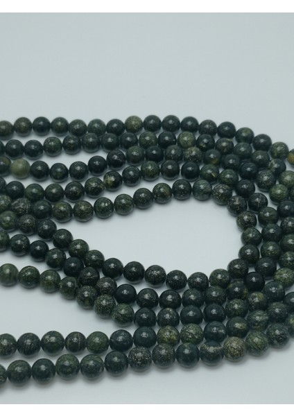 Siyah Doğal Taş Dizisi 8mm