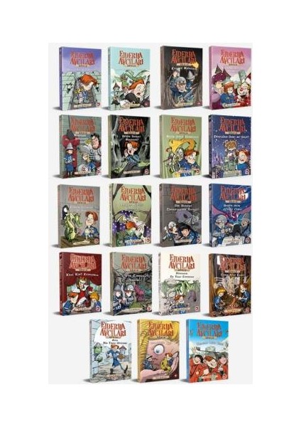 Ejderha Avcıları Serisi Eksiksiz 20 Kitap Full Set