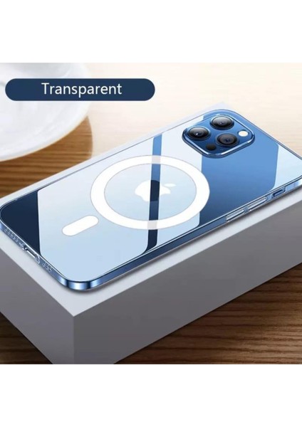 iPhone Xs Kılıf Magsafe Şeffaf Silikon - Şeffaf fırsatları