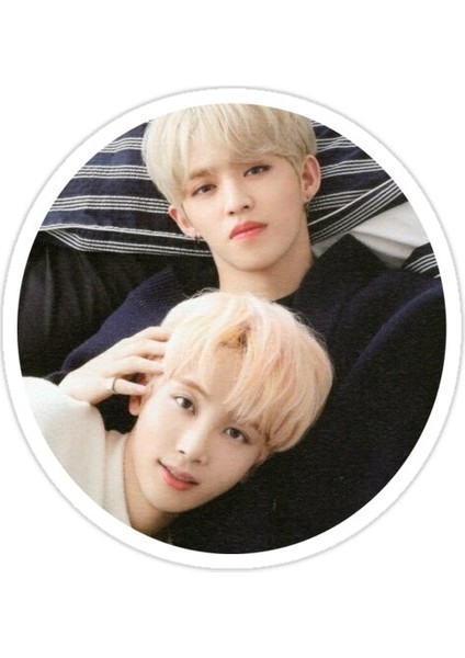 Sarışın Jeongcheol (Jeonghan Ve Seungcheol) Sticker Araba Oto Arma Duvar Sticker