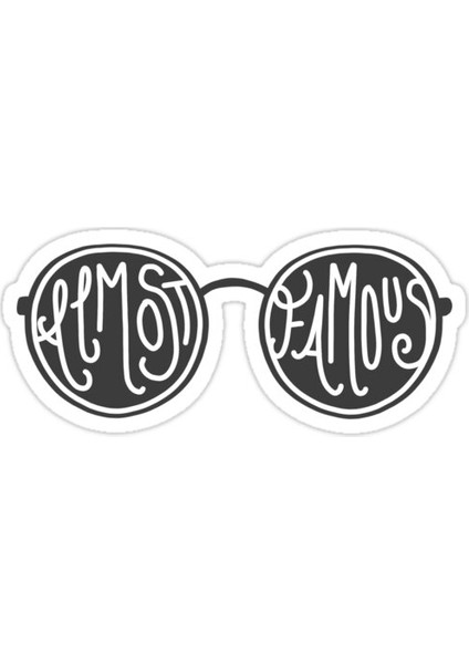 Neredeyse Ünlü Sticker Araba Oto Arma Duvar Sticker Ev Dekoratif Çıkartma 15 Cm