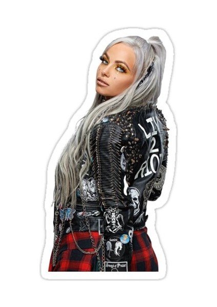 Liv Morgan Sticker Araba Oto Arma Duvar Sticker Ev Dekoratif Çıkartma 15 Cm