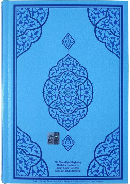 Kuranı Kerim Orta Boy Mavi