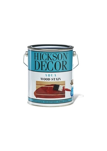 HİCKSON DECOR SU BAZLI - AQUA RENK   CİLA BİRLEŞİK DIŞ MEKAN BOYASI 2,5 LT