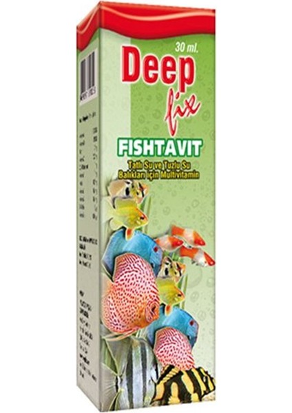 Fishtavit Balık Vitamini 30 ml