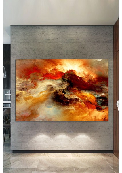 Bulutların Muhteşem Görüntüsü Dekoratif Kanvas Tablo 60 x 90 cm fiyatları