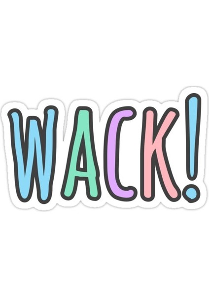 Kaçık! sticker Araba Oto Arma Duvar Sticker Ev Dekoratif Çıkartma 15 Cm