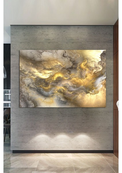 Bulutlar Temalı Dekoratif Kanvas Tablo 60 x 90 cm fiyatları