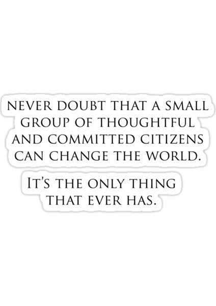 Düşünceli Ve Kararlı Vatandaşlar ~ Batı Kanadı Sticker Araba Oto Arma Duvar Sticker