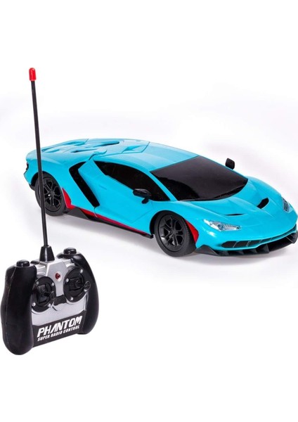 Oyuncak 1385-9A Uzaktan Kumandalı Şarjlı Araba Mavi