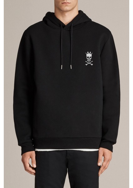 Pearl Jam Metal Rock Müzik Music Baskılı Siyah Erkek Örme Kapşonlu Sweatshirt Uzun Kol