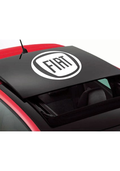 Fiat Sunroof Araba Sticker