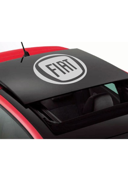 Fiat Sunroof Araba Sticker