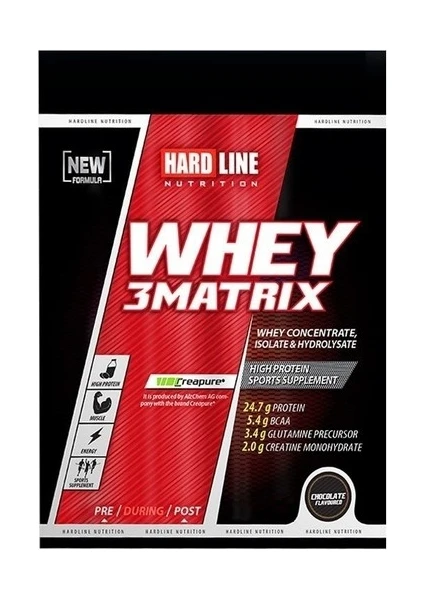 Hardline Nutrition Hardline Whey 3matrix 30 gr Tek Kullanımlık