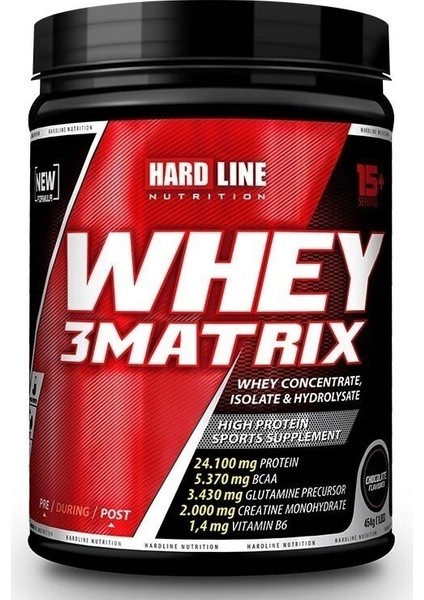 Hardline Nutrition Hardline Whey 3 Matrix 454 gr