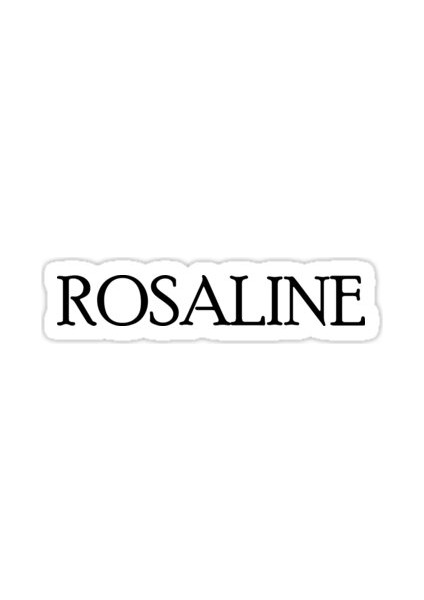 Rosalıne Sticker Araba Oto Arma Duvar Sticker Ev Dekoratif Çıkartma 15 Cm