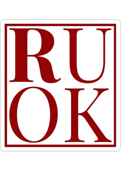 Ruok - Maroon Sticker Araba Oto Arma Duvar Sticker Ev Dekoratif Çıkartma 15 Cm