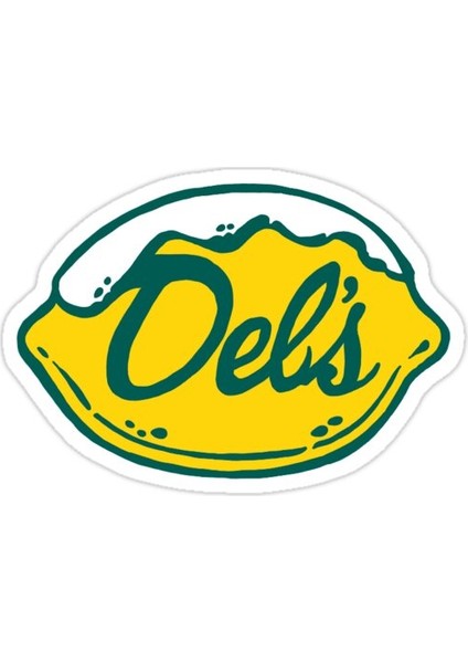 Del'in Limonata Sticker Araba Oto Arma Duvar Sticker Ev Dekoratif Çıkartma 15 Cm